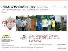 Tablet Screenshot of friendsofsoldiers.org